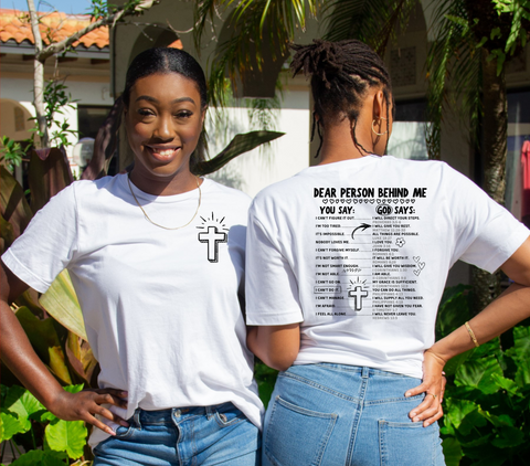 You Say, God Says Short Sleeve Tee