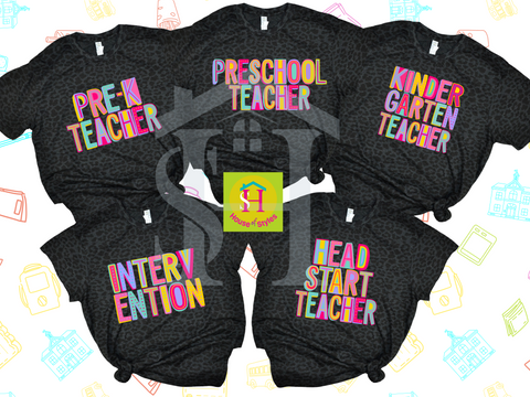 Grade Level Staff Ready Tees