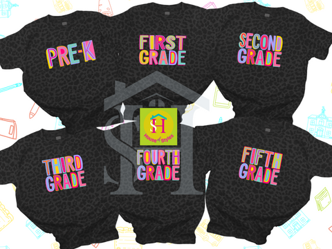 Kids Grade Level Tees