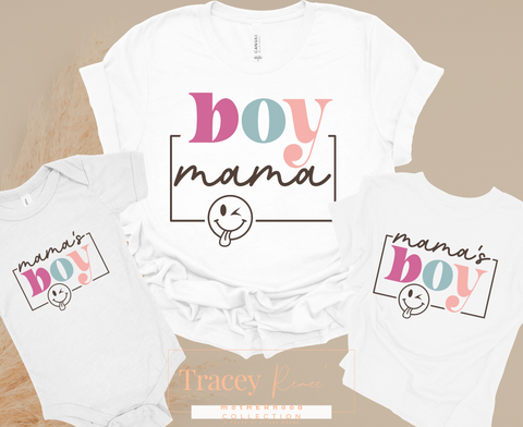 Boy Mama Spring Colors