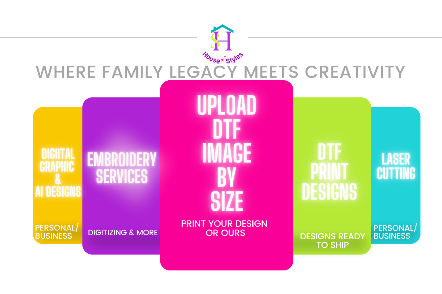 Upload Your Own DTF Gang Sheet