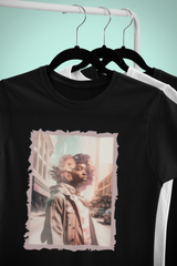 Afro Urban Tee Taupe