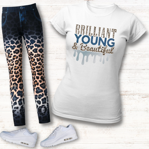 Animal Print Jeggings