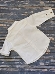 Arctic White Button-Down Collar Shirt - Preemies, Babies & Kids Boutique