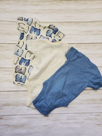 Beary Cute 3pc Onesie Set