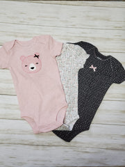 Cutie Bear 3pc Onesies Set