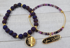 Purple Reign Stack Set