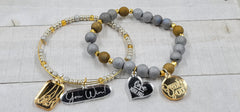 Silver n Gold  Stack Set