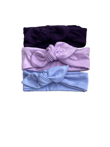 Periwinkle Knot Bow Headband