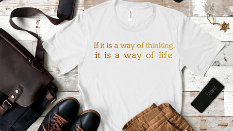 A Way of Thinking Tee