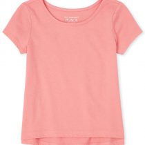 Coral Hi Lo Layer Tee - baby dress - tee - babays t-shirt