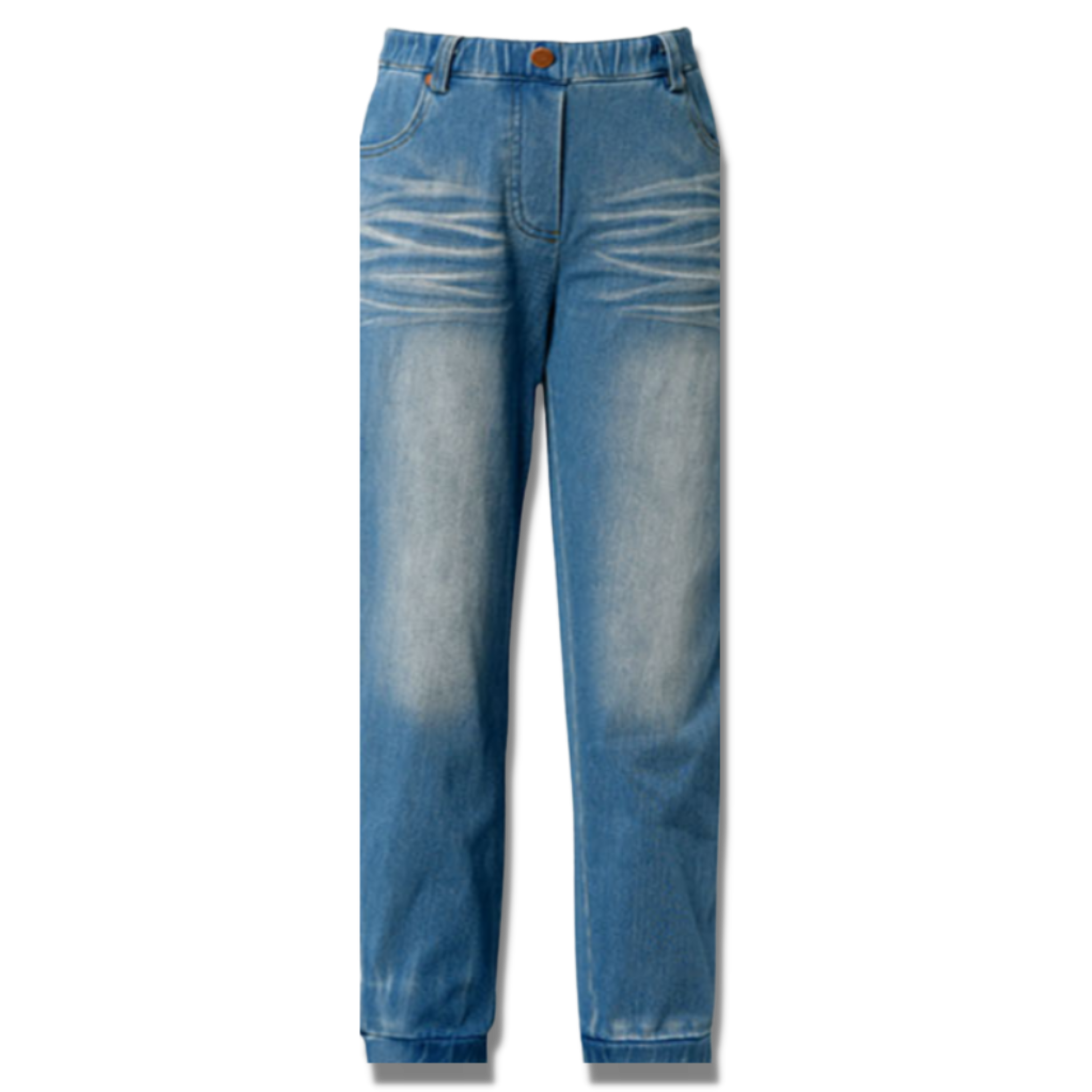 Washed Denim Like Joggers House of Styles Boutique