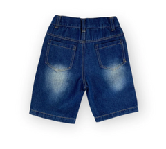 Denim Shorts with Frog Pocket