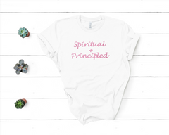 Spiritual + Principled Tee