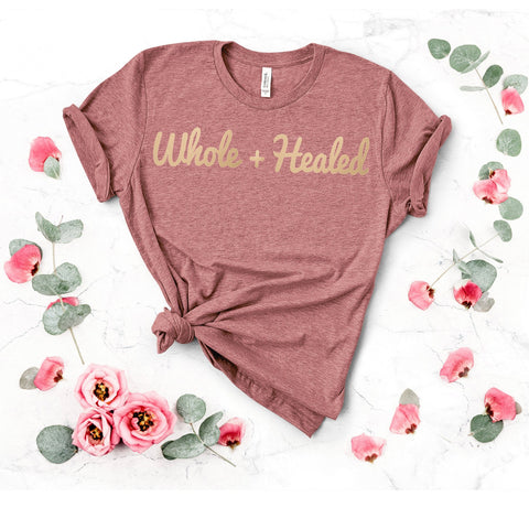 Whole + Healed Tee