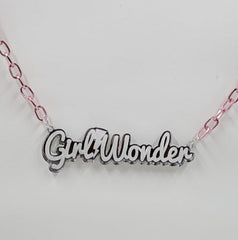 Girl Wonder Charm Necklace